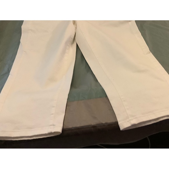 Addition Elle Premium White Denim Slim Leg Jeans - Picture 2 of 7